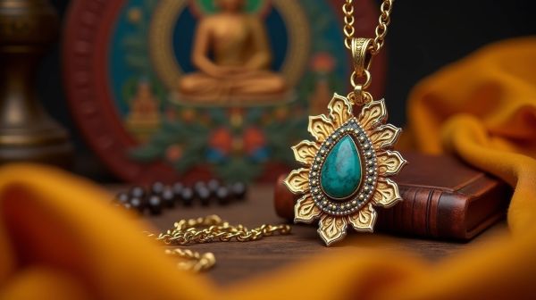 Collier tibétain : les symboles bouddhistes et ce qu'ils signifient
