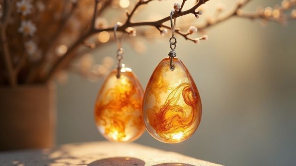 Pourquoi choisir des boucles d'oreilles en résine pour un style unique