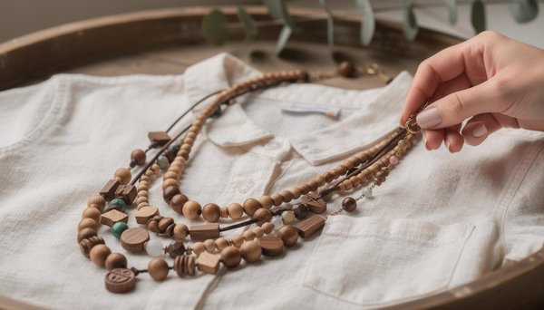 Colliers en bois : la tendance naturelle incontournable pour accessoiriser vos tenues